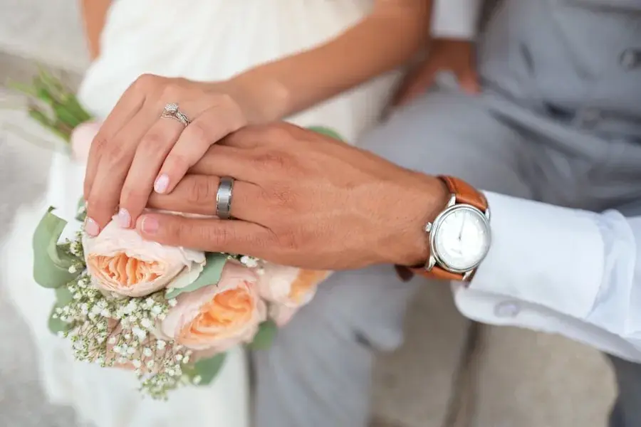 Exemple d’ambiance mariage pour un site d'invitation digital