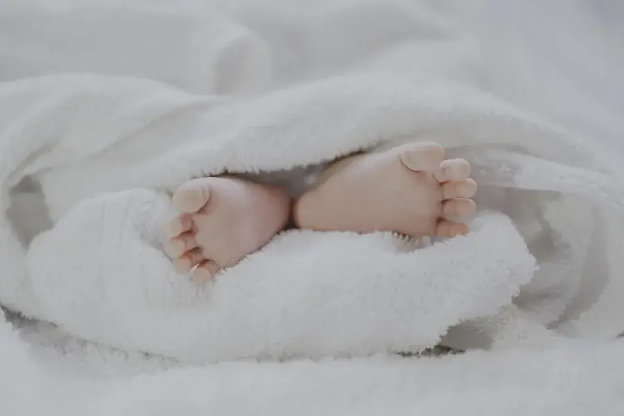 Exemple d'ambiance naissance pour un faire-part numérique